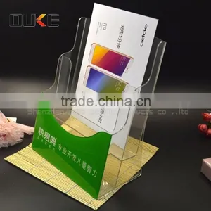 Factory Wholesale Delicate Design Acrylic Brochure Holder thumbnail-1