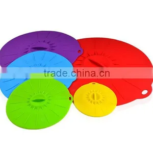 Suction Lids Silicone Pot Lid Flexible Silicone Lid thumbnail-5