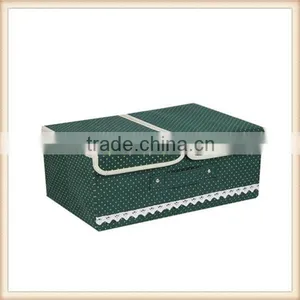 Two Lids Non-woven Storage Box With Division Inside thumbnail-4