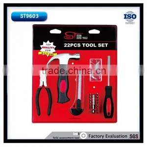 22Pcs Home Use Hardware Mechanical Tool Kit Set thumbnail-1
