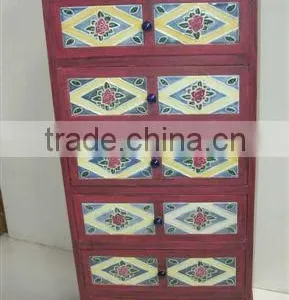 VINTAGE CERAMIC DRAWER CHEST thumbnail-1