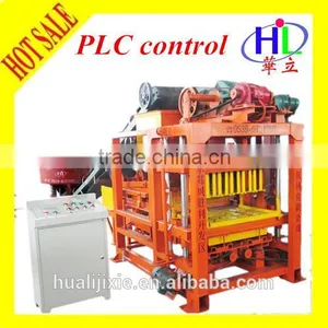 Huali Brand Cheaper Hollow Brick Block Making Machine Price QT4-23 thumbnail-1