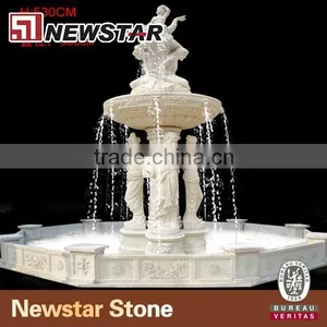 Newstar Customized Marble Granite Large Outdoor Water Fountains thumbnail-1
