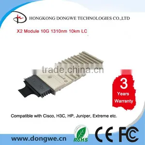 Optic X2 Module Transceiver, 10G, 1310nm, 10km, LC, Compatible With Cisco, HP, H3C Etc thumbnail-1