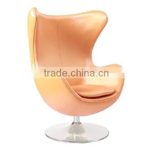 Egg Chairs Set Orange Chairs thumbnail-2