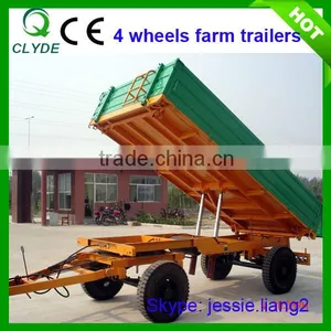 Best Quanlity Double Wheel Semi Cargo Trailer for Sale thumbnail-1