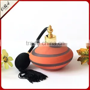 OUBOAO Wholesale High-end Fashion Orange Gasbag Spray Pump Glass Perfume Bottle thumbnail-2