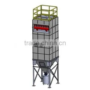 Single Module Baghouse Dust Collector System thumbnail-1
