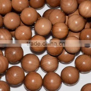 Sandalwood Finished Beads/sandalwood Beads/handmade Pure Sandalwood Beads thumbnail-4
