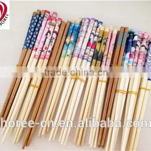 Chinese High Quality Opp Wrapped Bamboo Wooden Tableware Chopsticks thumbnail-3