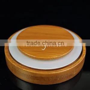 2016 Hot Sale Glass Jar With Wood Lid , Glass Spice Jar thumbnail-5