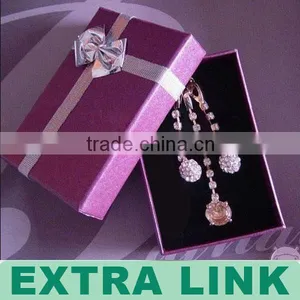 Glister Gift Box With Glister Ribbon Knot and Grid Card Insert thumbnail-1