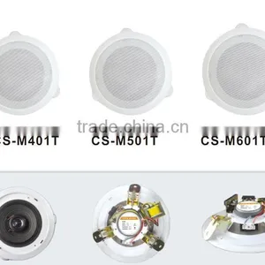 6W PA System Ceiling Speaker With Coaxial Tweeter thumbnail-1