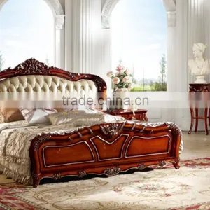 2016 Dark Color Futuristic Classic Design Bedroom Set Luxurious thumbnail-1