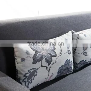 Salon Furniture Waiting Sofa Upholstery Sofa With Soft Cushion thumbnail-5