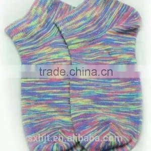 Mult-colors Cotton Space Dyed Knitted Fabric for Sock thumbnail-2
