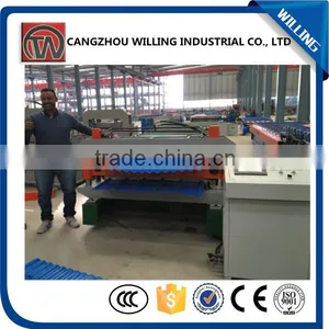 Metal Roofing Sheet Double Layer Roll Forming Machine thumbnail-6