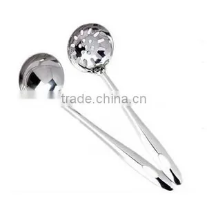 2016 HighQuality Korean Kitchenware Stainless Steelkitchen Tools/Hot Pot Spoon/strainer Customizable LOGO 1PCS S41 thumbnail-3