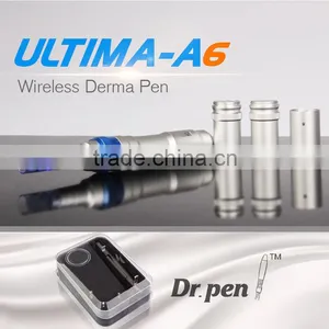 Wireless Derma Pen Dr.pen Ultima A6 Microneedle Pen Derma Stamp Needle Cartridge Newest 2016 thumbnail-2