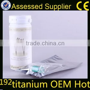 Hottest 192 Mns Classic 8 Lines Cylinder Package Micro Derma Needle Therapy System Cosmetics Roller thumbnail-1