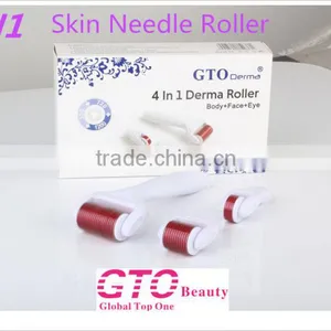 Titanium 4 in 1 Derma Roller for Face Dermaroller Manufacturer Price thumbnail-1