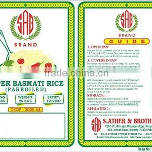 1222 AKA 1121 Basmati Rice White Steam and Sella Parboiled thumbnail-3