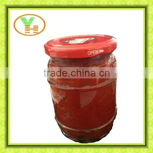 Brix 28-30 Canned Tomato Paste With HACCP,glass Jam Jars thumbnail-1