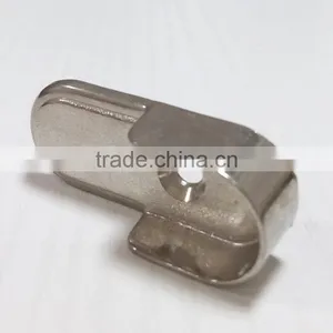 Nickel Plated Hanging Rail Wardrobe Tube Bracket Holder thumbnail-3