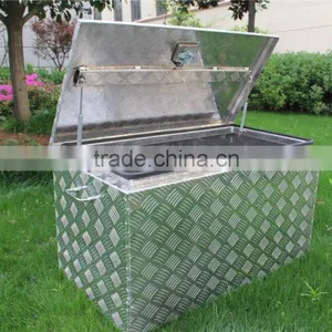 Top 1 High Quality 2.5mm Aluminium Check Plate Small Rectangle Tool Box thumbnail-5