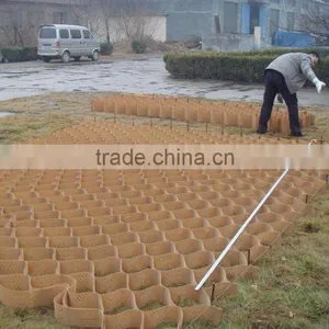 HDPE Cellular Confinement System Geocell Price for Pavement Shoulder thumbnail-4