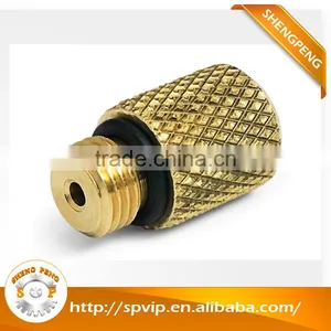CNC Brass Lathe Turning Machine Mechanical Parts Precision Turned Brass Parts thumbnail-1