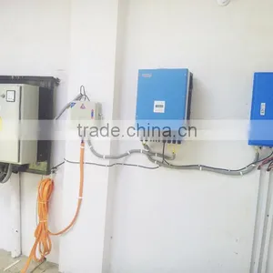 30HP(22kw) Solar Water Pump for Farming in Pakistan, PV & Grid Utility Hybrid Solar Water Pumping System thumbnail-5