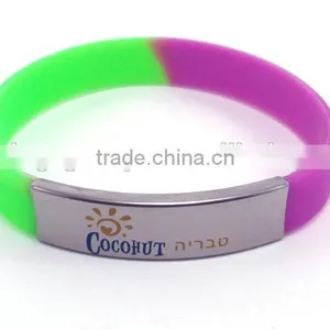 Wholesale Custom Logo Print Silicone Bracelet Usb Flash Drive thumbnail-1