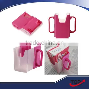2016 Plastic Folding and Adjustable Beverager& Milk Box Holder thumbnail-2