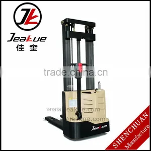 Cheap Price 1ton Battery Powered Electric Stacker thumbnail-1