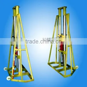 5/10 Ton Cable Stand Reel Stand Cable Drum Lifting Jacks thumbnail-2