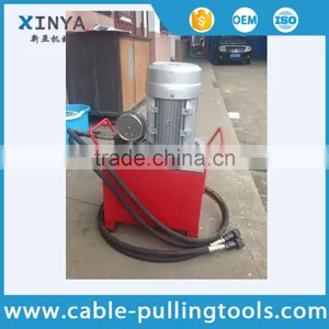 380V Double Tube Super High Pressure Electric Engine Motor Hydraulic Pump For Pliers thumbnail-2