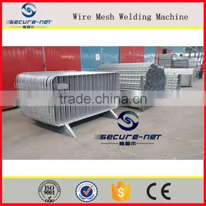 Professional Manufactory Crowd Control Fencing Removable Temporary Steel Fence Panels thumbnail-1