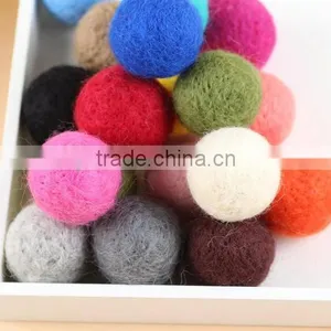 2016 Christmas Decoration Handmade Wool Felt Ball Bulk Buy From China thumbnail-1