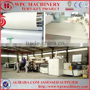 Plastic WPC PVC Free Foamed Sheet Machine With CE thumbnail-1