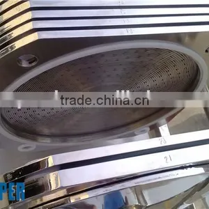 Mini Plate and Frame Press Filter ,thread-like Structure Plate Filter in Stainless Steel Material thumbnail-2
