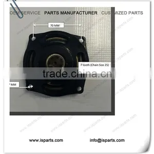 7 Tooth Clutch Bell Kit For Motor Also Fits 49cc Minibike thumbnail-1