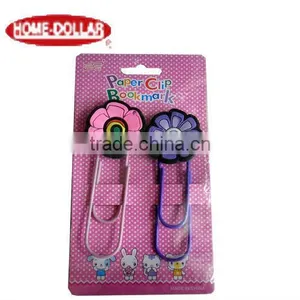 Big Flower Paper Clip Bookmarks thumbnail-1