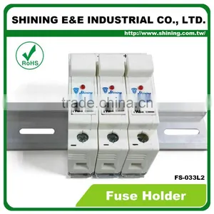 FS-033L2 With LED Indicator 380V 32A 3 Pole 10x38 Fuse Carrier thumbnail-5