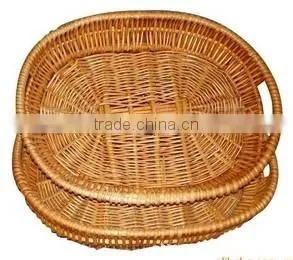 2014 Empty Cheap Wicker Decoration Fruit Basket for Decor Wholesale thumbnail-1