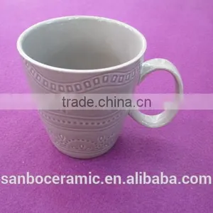 Ceramic Stoneware Tall 14/15/16 Oz Drinkware Cup Fancy Coffee Cups and Mugs thumbnail-4