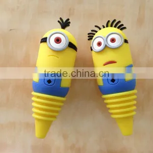Wholesales High Quality FDA /LFGB Approved Food Grade Customized Silicone Wine Bottle Stoppers thumbnail-6
