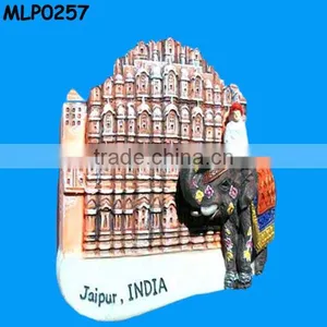Pink City High Quality Glass Fridge Magnet thumbnail-1