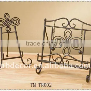 Hot Sale Wrought Iron Cookbook Stand thumbnail-1