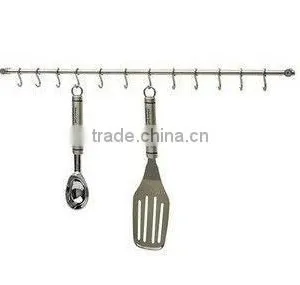 Kitchen Stainless Steel Utensil Hanging Rack 52cm thumbnail-1